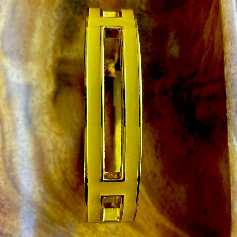 J.Crew yellow and gold bracelet